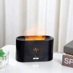 Flame Effect Aroma Diffuser – Ultrasonic Essential Oil Diffuser with Mist & Ambient LED Light - Image 4