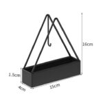 Mosquito Coil Holder – Triangle Metal Incense Burner & Mosquito Repellent Stand - Image 2