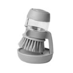 Soap Dispensing Dish Brush – 2-in-1 Kitchen Scrub Brush with Built-In Soap Dispenser - Image 2