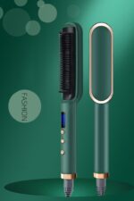 Electric Hair Straightening Brush – Fast Heating Hair Smoothing Comb with Adjustable Temperature - Image 3