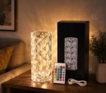 Crystal Diamond LED Table Lamp – 16 Color Changing Touch Lamp with Remote Control - Image 4